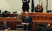 Consiglio regionale intervento del Presidente Cappellacci sull'ALCOA