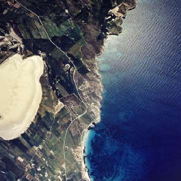Fascia costiera dei comuni di Riola Sardo e San Vero Milis, foto aerea [360x360]