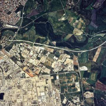 Il polo industriale di Porto Torres, foto aerea [360x360]