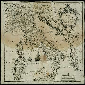 Carte d'Italie Corsique Sardegne [360x360]