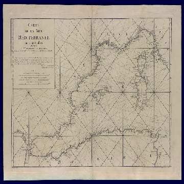Carte de la mer Méditerranée [360x360]