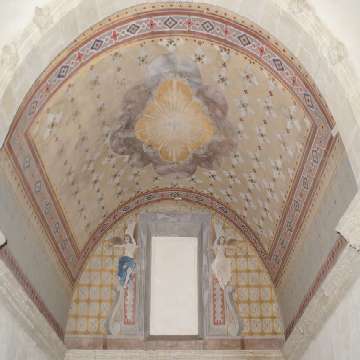 Marrubiu, chiesa della Vergine di Monserrato: volta affrescata [360x360]