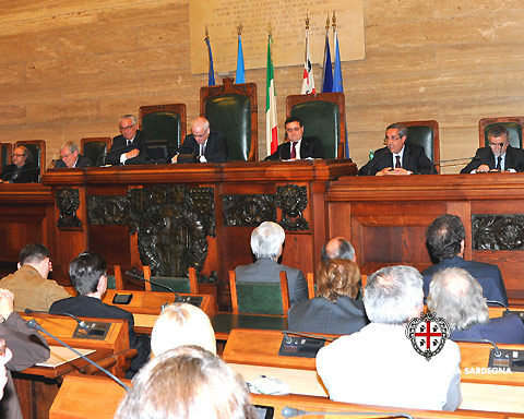 Sannitu Corona cerimonia inaugurazione Meeting Giornalisti Mediterraneo