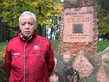 Commemorazione della Brigata Sassari – Intervista Luogotenente Antonio Pinna