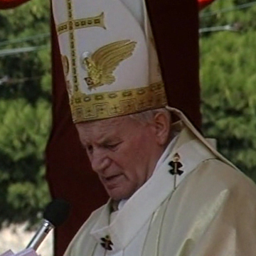 Papa Giovanni Paolo II a Cagliari