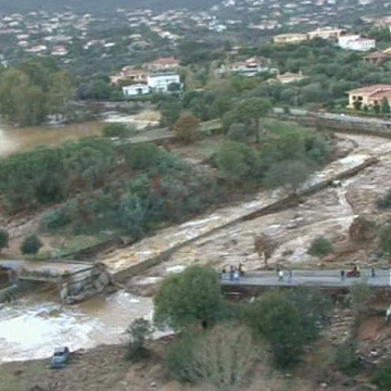 Alluvione nel comune di Capoterra, 22 ottobre 2008