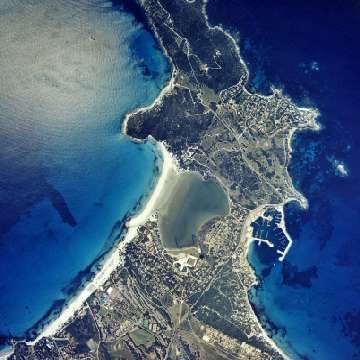 Capo Carbonara, foto aerea [360x360]