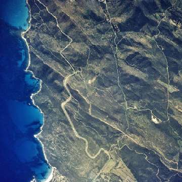 Fascia costiera del Comune di Castiadas, foto aerea [360x360]
