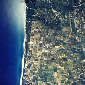 Spiaggia di Planargia, foto aerea [360x360]