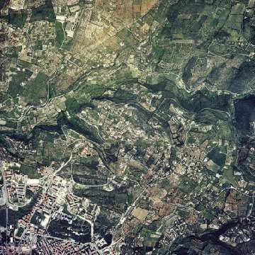 Territorio extraurbano di Sassari, foto aerea [360x360]