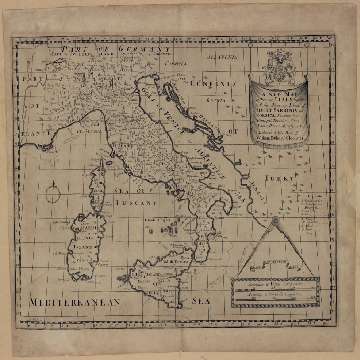 A neuw map of Present Italy [360x360]