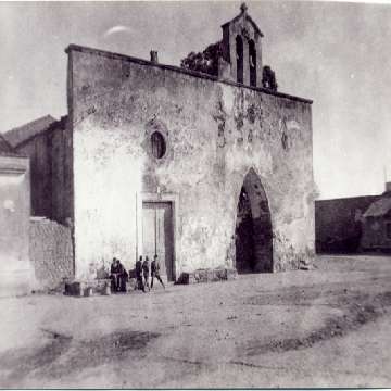 Zerfaliu, chiesa parrocchiale della Santissima Trasfigurazione negli anni '50 [360x360]