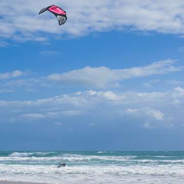 Kite Surf sulla spiaggia Su Giudeu [360x360]